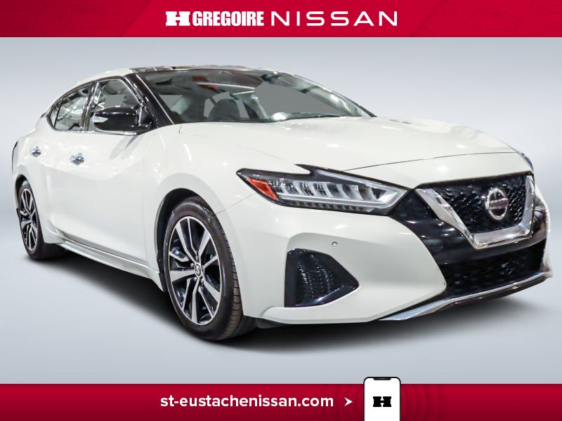 White 2021 Nissan Maxima Sedan  Automatic