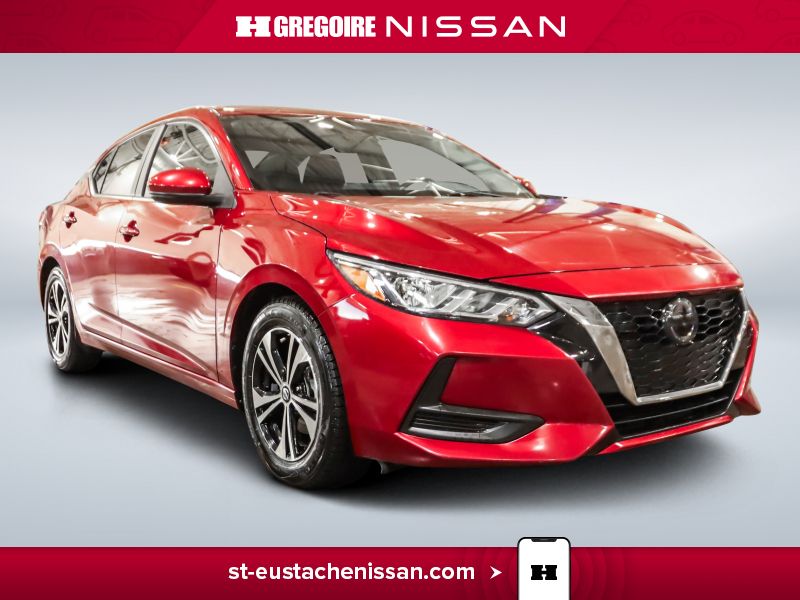 Red 2023 Nissan Sentra Sedan Front-Wheel Drive Automatic