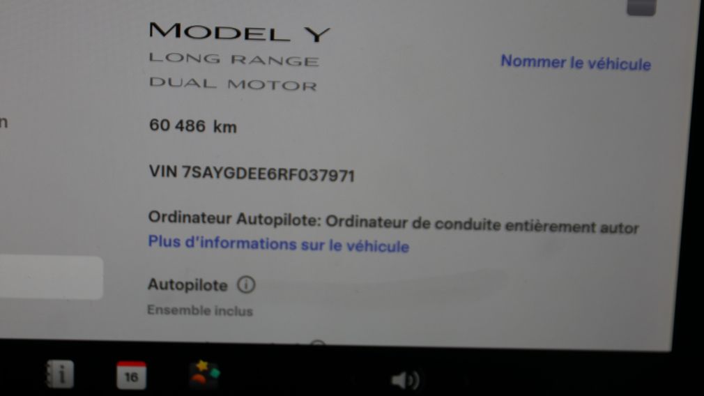 Tesla Model Y Long Range 2024 d&rsquo;occasion à vendre - 10
