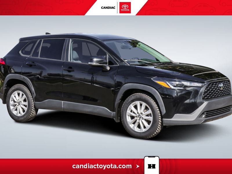 Black 2022 Toyota Corolla Cross SUV / Crossover All-Wheel Drive Automatic