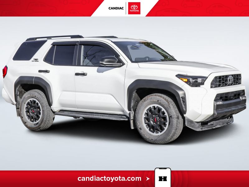White 2025 Toyota 4Runner SUV / Crossover Four-Wheel Drive Automatic