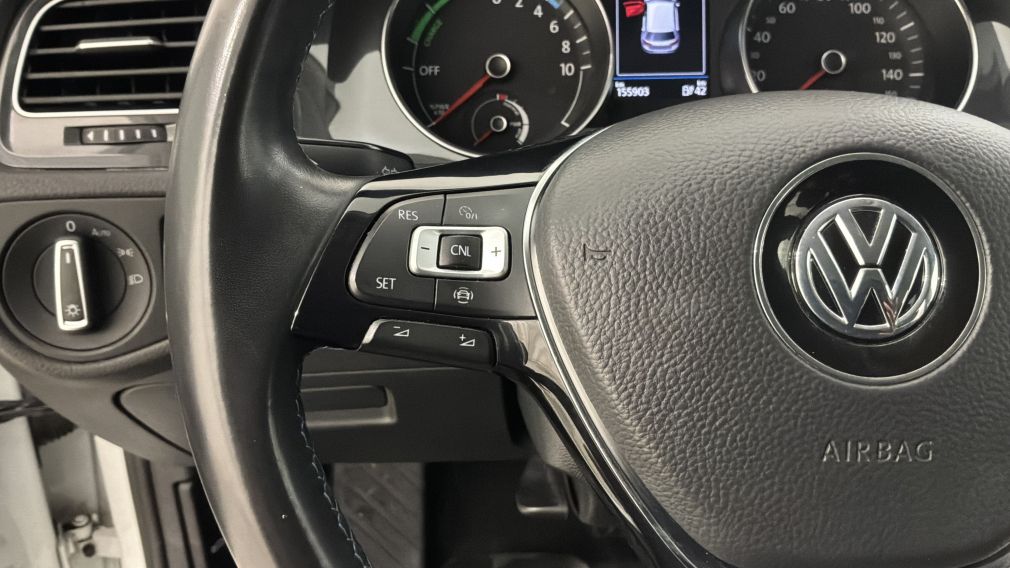Volkswagen e-Golf Comfortline 2020 d&rsquo;occasion à vendre - 21