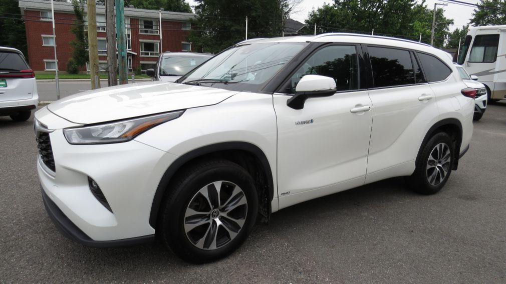 Toyota Highlander Hybrid XLE 2021 d&rsquo;occasion à vendre - 3