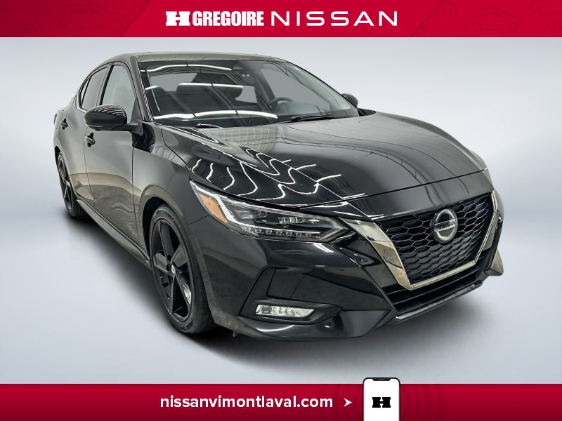 Black 2021 Nissan Sentra Sedan Front-Wheel Drive Automatic