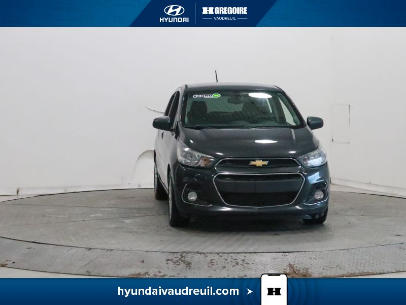 Gray 2018 Chevrolet Spark Hatchback Front-Wheel Drive Automatic