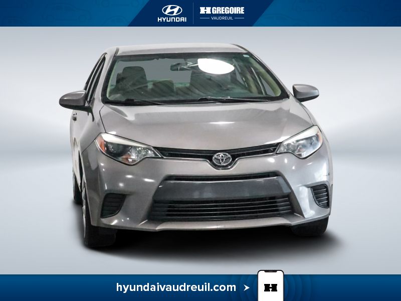Brown (Beige) 2015 Toyota Corolla Sedan Front-Wheel Drive Automatic