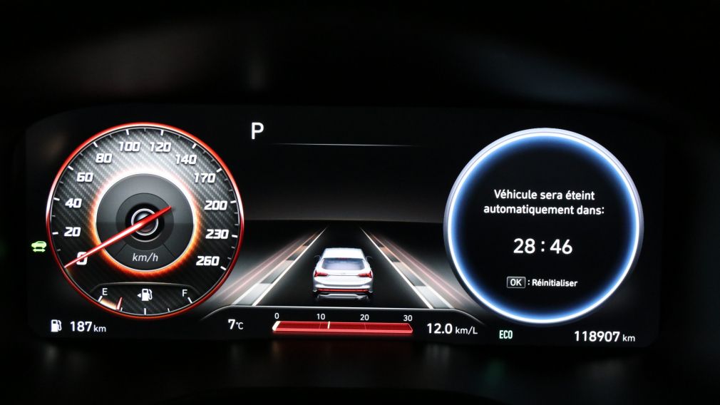 Hyundai Santa Fe Hybrid Luxury 2023 d&rsquo;occasion à vendre - 19