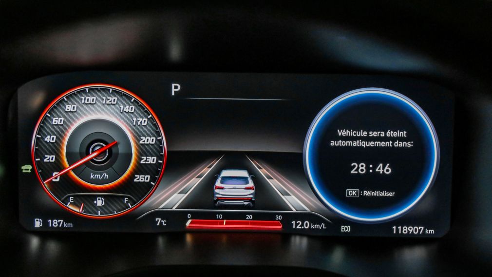 Hyundai Santa Fe Hybrid Luxury 2023 d&rsquo;occasion à vendre - 19