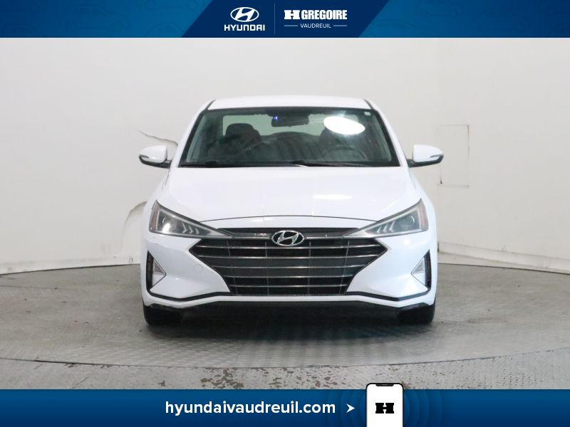 White 2019 Hyundai Elantra Sedan  Manual